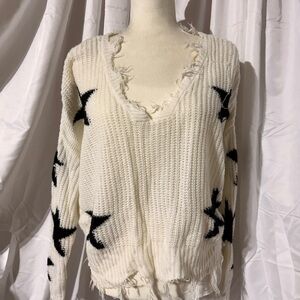Polly & Esther V-Neck Sweater